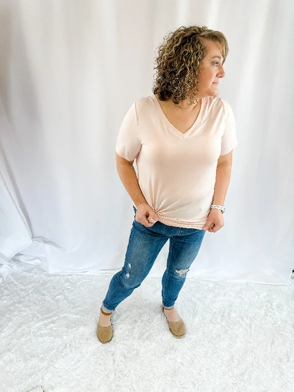 Keep It Simple V-Neck Tee Street