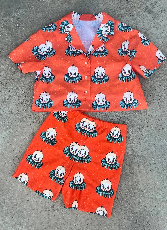 Kewpie Clown Bike Shorts Sporty Women's Tennis