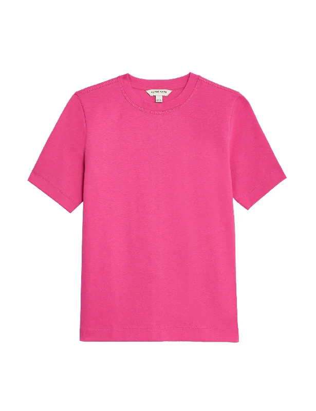 Cotton Rich Crew Neck T-Shirt Confident Women's Power