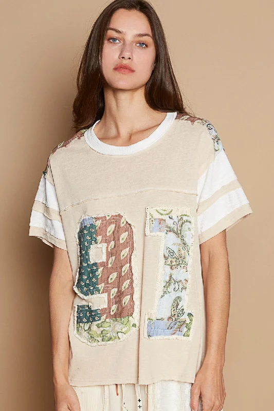 91 Coconut Scrapbook Tee Earthy Women's 