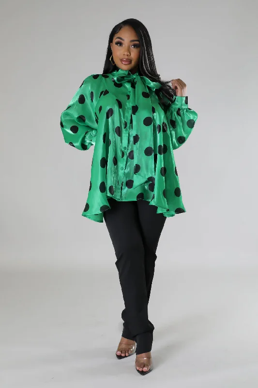 Ladybug Lover Top Sophisticated Women's Tailored