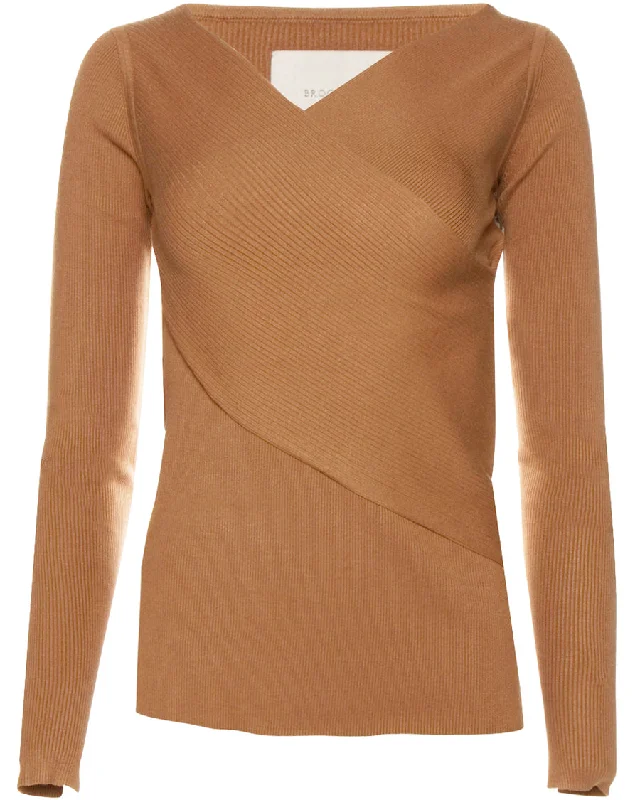 Amber Cari Ribbed Top Monochromatic All - in - one