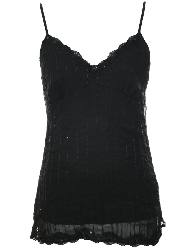 Sequined Evening Top - S Adventure