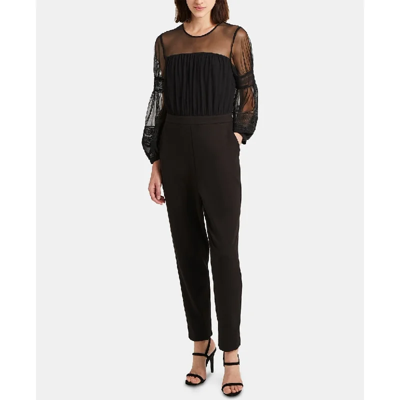 French Connection Women's Paulette Jumpsuit Black Size 4 Sophisticated Women's Tailored French Connection Women's Paulette Jumpsuit Black Size 4 Sophisticated Women's Tailored