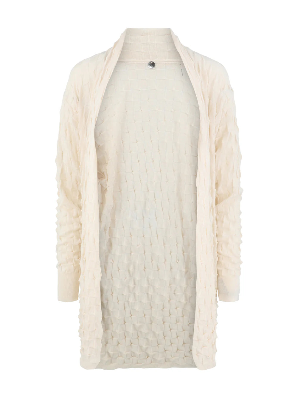 3D OPEN COAT Cardigan in Ivory Artistic Women's Avant - 