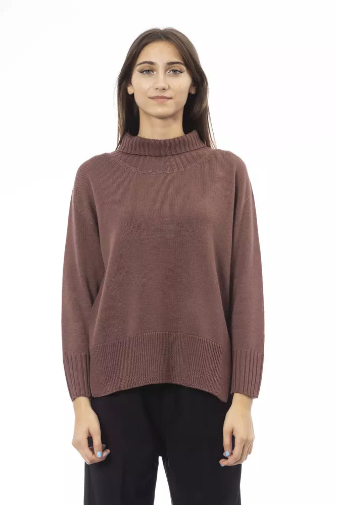 Alpha Studio  TN Women's Sweater Cozy Women's Sherpa - lined