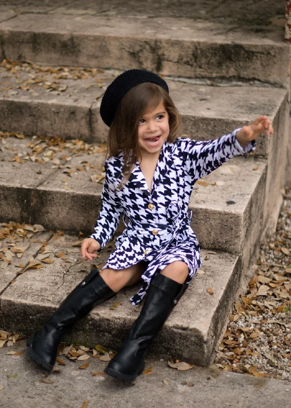 Classy  Diva Kids Blazer Black Feminine Women's Soft 