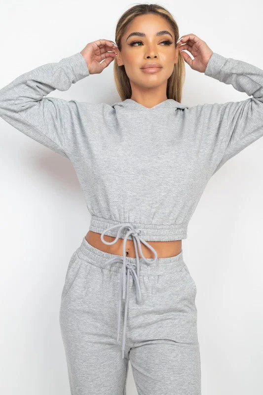 HERE AND NOW HOODIE GREY Sharp Women's Italian