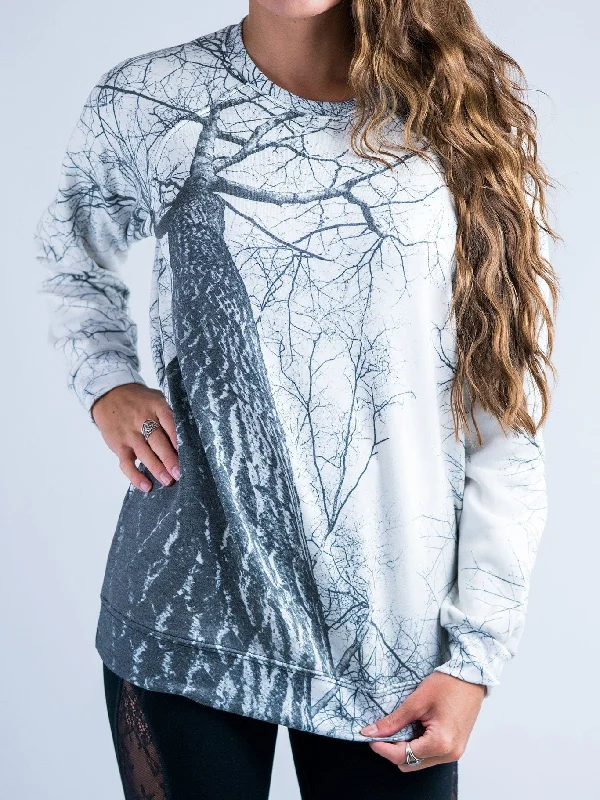 Higher Trees Vintage Sweatshirt Sophisticated Women's 