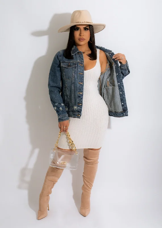 All She Needs Jacket Artistic Women's Hand - painted
