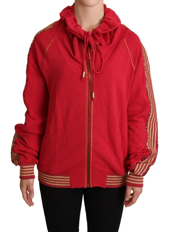 John Galliano  Full Zip Jacket Sweatshirt Hooded Women's Sweater Youthful Women's Anime - inspired