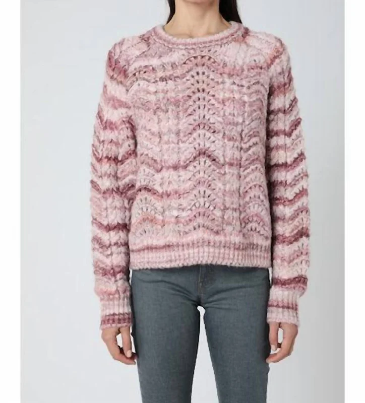 Maille Sweater In Multi Confident Women's Power