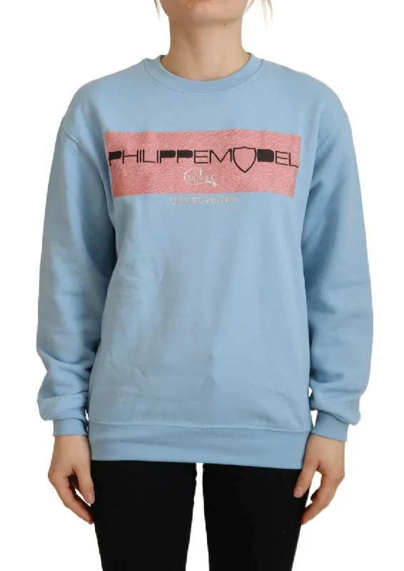 Philippe Model  Logo Printed Long Sleeves Women's Sweater Refined Women's 