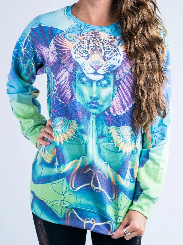 Power and Peace Vintage Sweatshirt Sharp Women's Italian