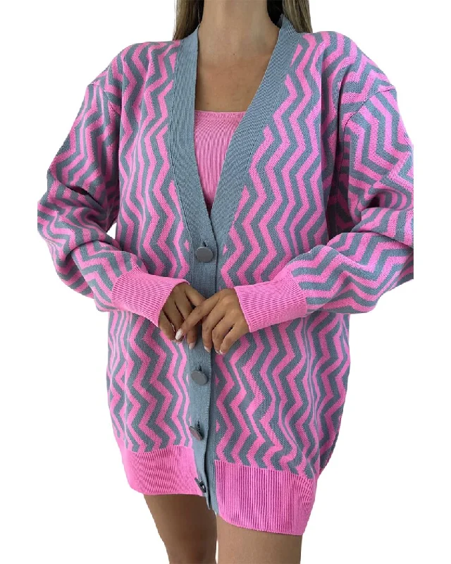 QU Style Cardigan Stylish Women's Tropical 