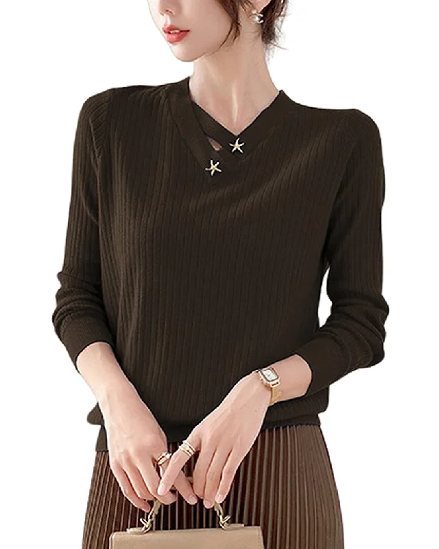 Vera Dolini Sweater Cozy Women's Winter