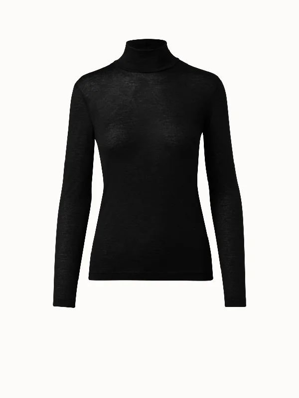 Turtleneck Shirt from Cashmere Silk Bold Women's Statement