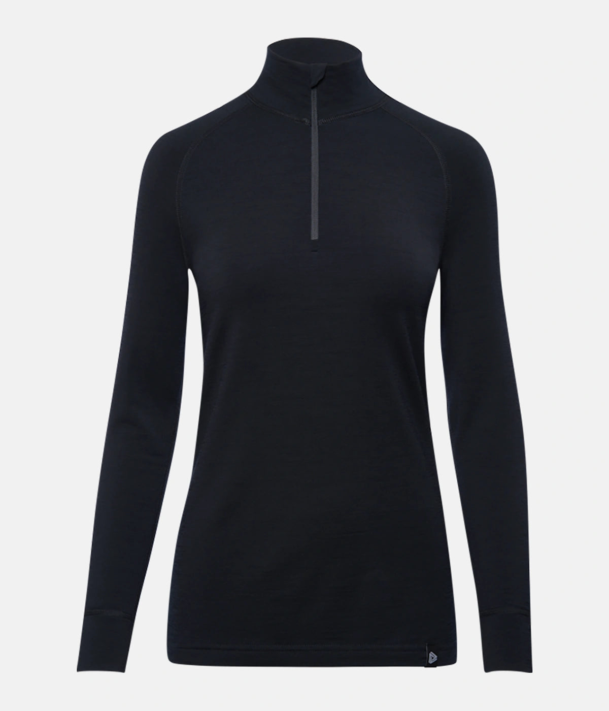 Women’s Merino Arctic Thermal 1/2 Zip LS Shirt Artistic Women's Hand - painted